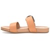 Journee Collection Womens Crysta Tru Comfort Foam Slide Flat Sandals Mocha 11 - 2 of 4