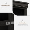 Wooden Bookcase Storage Cabinet Bookshelf with 5 Layers Shelves，68" Tall Floor Cabinet for Home Office, Living Room, Bed Room - 4 of 4