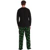 #followme Mens Pajama Pants Set with Matching Novelty Socks with Sayings - 3 Pc Mens Fall PJ Set - 3 of 3