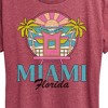 Women's - Instant Message - Miami Florida -Women's Short Sleeve Graphic T-Shirt Short Sleeve Graphic T-Shirt - 2 of 4