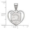 Black Bow Jewelry Sterling Silver U.S. Military Academy Black Knights NCAA Pendant - 2 of 3