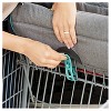 Munchkin Brica GoShop Shopping Cart Cover - Gray - 3 of 4