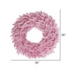 Vickerman Pink Artificial Christmas Wreath - 2 of 2