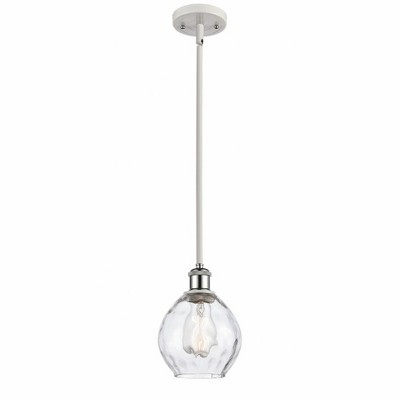 Waverly - 1 Light Stem Hung Mini Pendant In Industrial Style-9 Inches Tall and 6 Inches Wide