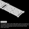 Unique Bargains Miniature Garden Decorative DIY Fence Mini Ornament Picket Fence 2 Pcs - 4 of 4