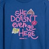 Men's - Mean Girls - She Doesn't Even Go Here Long Sleeve Graphic T-Shirt - 2 of 4