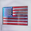 Hanging American Flag Ekko Light Display 23"L - 2 of 2