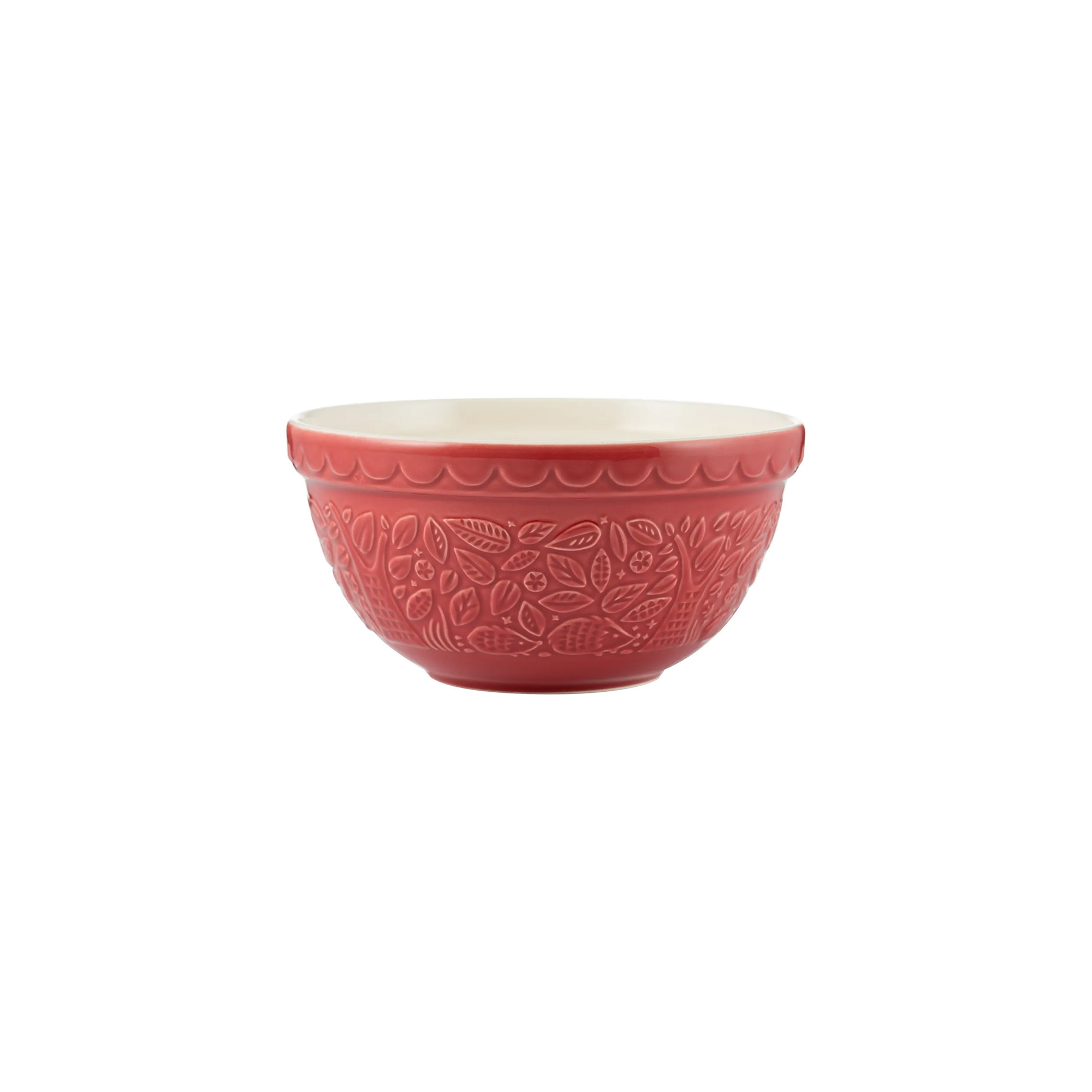 Mason Cash In The Forest Hedgehog Size 30 Mixing Bowl, Red, 1.15 Quart