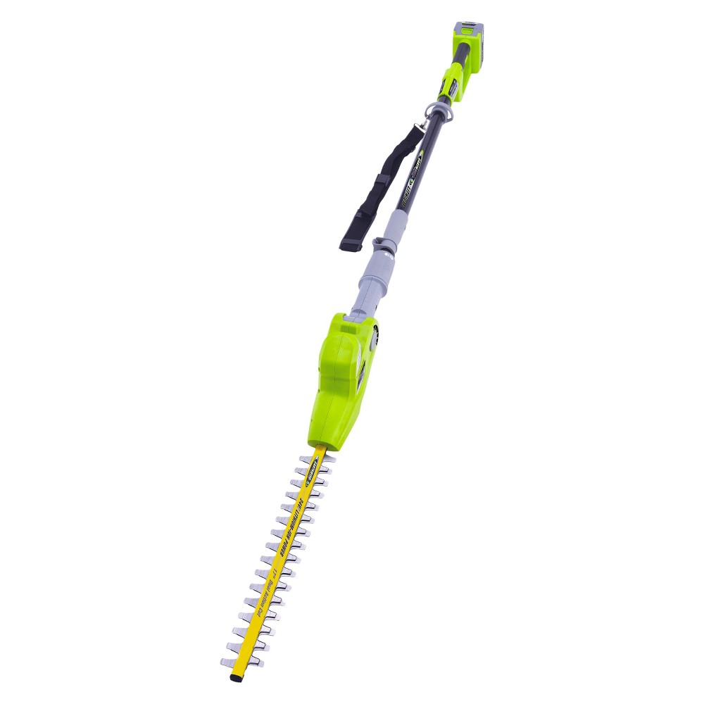 Earthwise LPHT12417 17 24-Volt Lithium Ion Cordless Electric Pole Hedge Trimmer