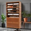 YIYIBYUS 7-Tier Shoe Cabinet, Free Standing Shoe Cabinet with Flip Doors - 3 of 4