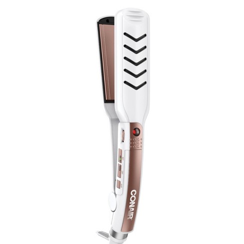 Hot Beauty Professional Ceramic Mini Flat Iron 1/2, Anti-Frizz, Fast  Heating, Versatile Styling for Curly & Straight Hair, Ideal for Traveling  with