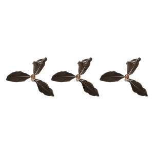 Unique Bargains Cat Feather Plaything Cat Wand Replacement Feather Compact Hair Dark Brown 3 Pcs - 1 of 4