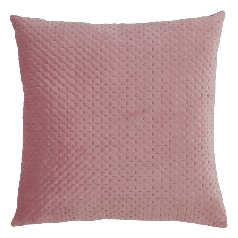 Pinsonic Velvet Design Poly-Filled Throw Pillow - Saro Lifestyle, 1 of 7