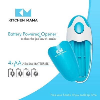 Sky Blue Battery Operated Automatic Electric Can Opener