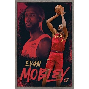 Trends International NBA Cleveland Cavaliers - Evan Mobley 25 Framed Wall Poster Prints - 1 of 4