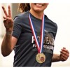 Juvale 6 Pack Bulk 1st Place Gold Award Winner Medals with Ribbons, 2.6 Inch Diameter - 2 of 4