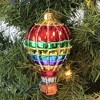 Old World Christmas 4.25 In Vibrant Hot Air Balloon Airborne Drift Tree Ornaments - 2 of 3