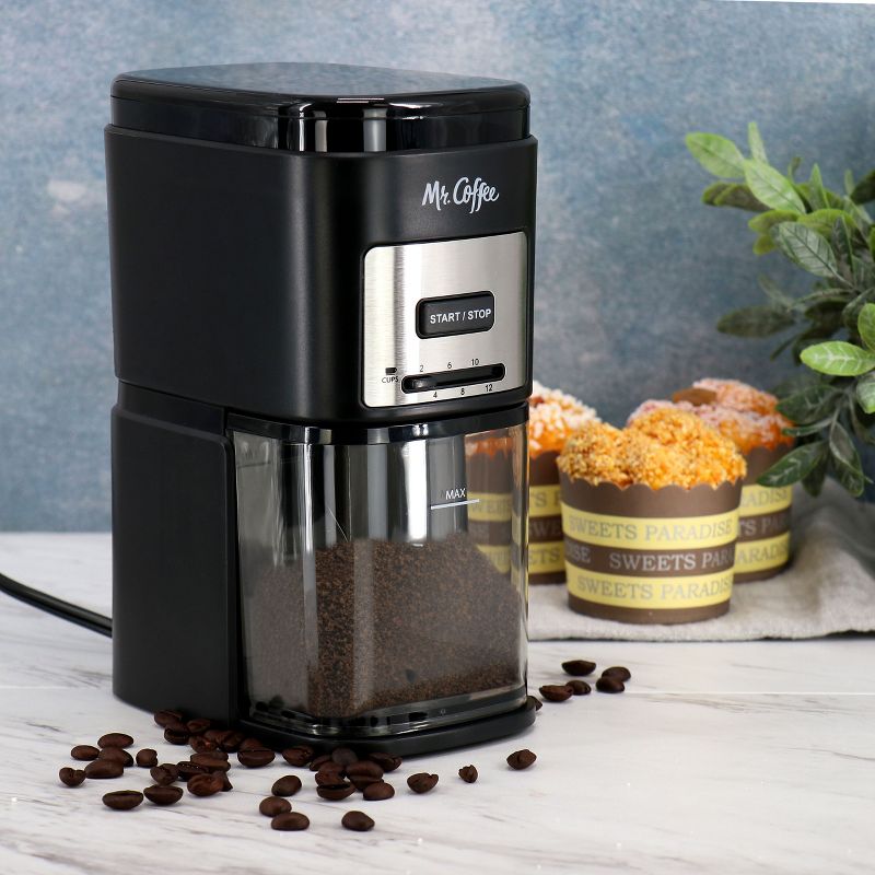 Mr. Coffee 12 Cup Automatic Burr Coffee Grinder, 5 of 6