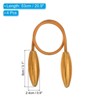 Unique Bargains Home Decorative Window Drape Curtain Tiebacks Clips - 2 of 4