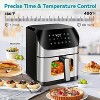 MaseiKar Air Fryer 6.2 QT Oilless 1500W Large Capacity Oven Air Fryers Healthy Cooker with 10 Preset, Visual Cooking Window, Non-Stick Basket - 3 of 4