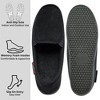 Alpine Swiss Wide Mens Slippers | Steve Moccasin Slipper | Memory Foam House Shoes | Corduroy Slip-On with Terry Lining | Indoor Outdoor Non-Slip - 3 of 4