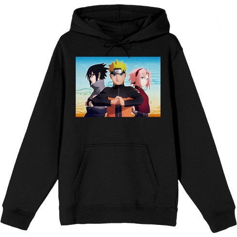 The Uzumaki Sasuke and Sakura Long Sleeve Hoodie XL