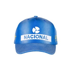 Ayrton Senna F1 Nacional Vintage Wash Baseball Hat - 1 of 4