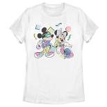 Women's Mickey & Friends Retro Minnie and Mickey Mouse T-Shirt