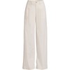 Lands' End Women's Corduroy High Rise Wide Leg Top Stitch Trousers - 3 of 4