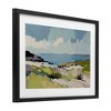 Stupell Industries Coastal Green Breeze Framed Print Under Glass - 2 of 4