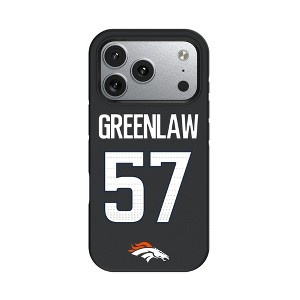 NFL Denver Broncos Players Game Tactic Bump Cell Phone Case for Apple iPhone 17 Series - 1 of 4