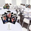 Big Dot of Happiness Adult 70th Birthday - Gold - Birthday Party Picture Centerpiece Sticks - Photo Table Toppers - 15 Pieces - 3 of 4