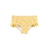 Hudson Baby Girls Swim Rashguard Set, Sunflower - image 4 of 4