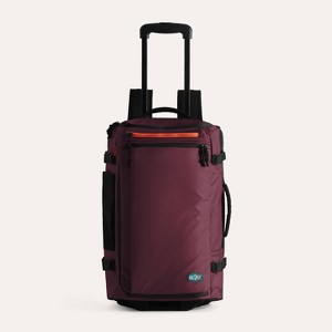 Bagsmart Blast 43L Roller Travel Backpack - Red Currant : Target