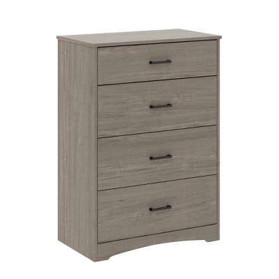 GlasFlength Decorative Storage Cabinets Drawer Chest Simple Clean Style Stores Sundries Easily Fits Living Room Hallway, Brown, 27.56"*15.59"*39.09"