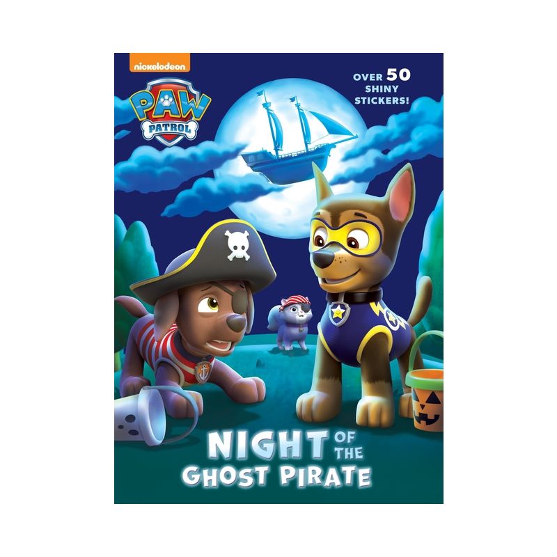 Night of the Ghost Pirate (Paw Patrol) - by  Golden Books (Paperback), 1 of 2