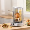 VEVOR Shawarma Grill Machine, Vertical Chicken Shawarma Cooker Machine Countertop, Electric Stainless Steel Broiler Gyro Rotisserie Oven Doner - 2 of 4