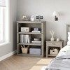 3-Tier Wooden Bookcase, Farmhouse Storage Book Shelf with Display Shelves - 3 of 4
