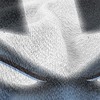 Avatar The Last Airbender Airbender Blue And Black Kanji Blanket 50"x60" Woven Tapestry - 4 of 4