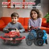 Boersma Remote Control Dinosaur Stunt Car for Boys, 360° Spin Monster Truck Toy with Spray, Lights & Music, All-Terrain RC Car Gift for Kids Age 6-12 - 2 of 4