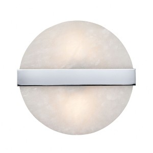 Elk Home Stonewall 2 - Light Wall Light in  Chrome - 1 of 3