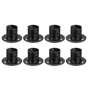 Unique Bargains Stainless Steel Adjustable Corrosion Resistance Rod Holder Support Brackets - 1 of 4