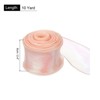 Unique Bargains Gift Wrapping Wide Sheer Wired Pastel Shimmer Iridescent Chiffon Ribbons 1 Pc - 2 of 4