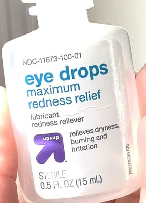 Clear Eyes Redness Relief Eye Drops For Redness, Dryness, Burning, &  Irritation - 0.5 Fl Oz : Target