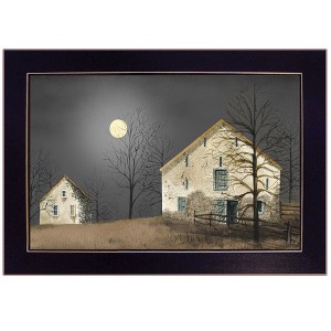 SEVOBAL Wall Art, Framed Nightscape Landscape Print for Living Room, Bedroom and Farmhouse Wall, Multicolor, 20"*1"*14" - 1 of 4
