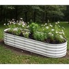 GustoWave Four Size Raised Garden Bed,Galvanized Raised Bed,Garden Boxes Outdoor,Galvanized Planter,Planter Raised Boxes,Metal Garden Box,Rubber Edge - 2 of 4