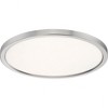 Quoizel Lighting Outskirts 1 - Light Flush Mount in  Brushed Nickel - 4 of 4