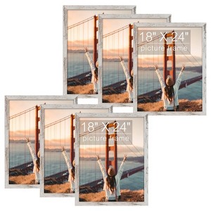 Golden State Art Poster MDF Picture Frame 0.59 Inch Thickness - Size of 16x20, 18x24, 20x30- Pack of 6 - 1 of 4