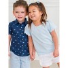 RuffleButts Girls Short Sleeve Scallop Tee - 4 of 4