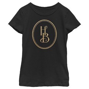 Girl's Cruella House of Baroness Icon Logo T-Shirt - 1 of 4